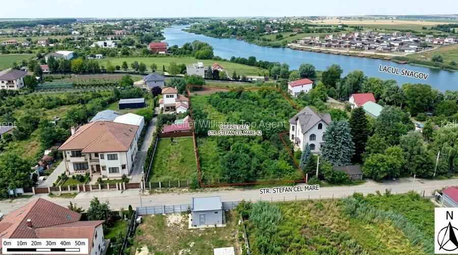 Oportunitate Premium | Teren rezidențial cu deschidere la lac în Snagov