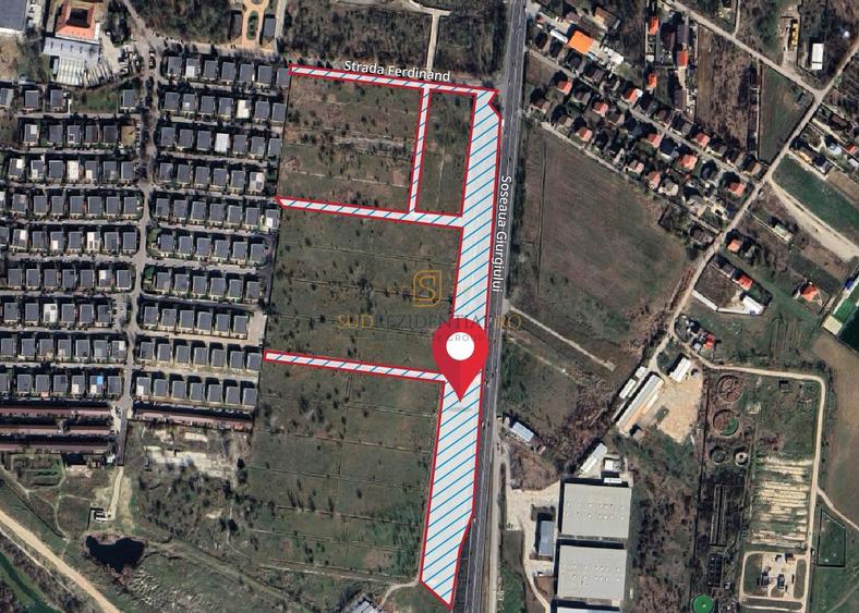 Teren intravilan, 1 Decembrie, deschidere DN5, certificat urbanistic