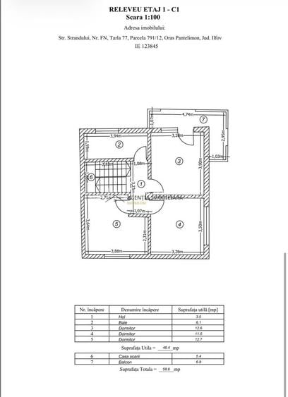Duplex Cernica | Lac și pădure | Curte proprie | 4 camere - 34