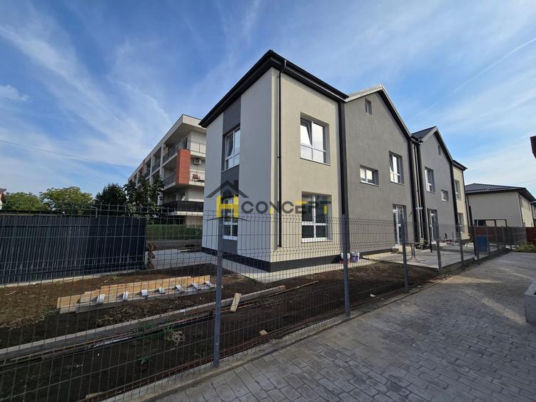 Casa finalizata, curte libera 185 mp,  loc de parcare, zona case