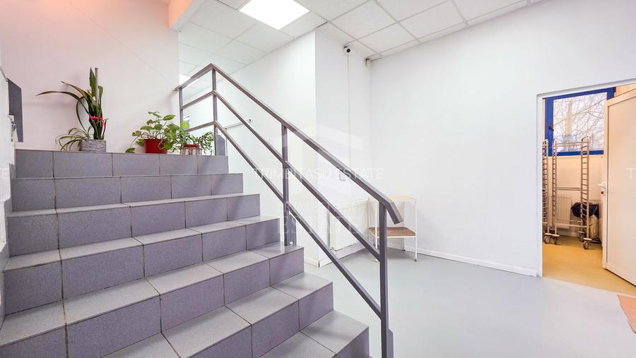 Spațiu industrial–afacere catering la cheie, teren&hală 750 mp S+P+1E - 32