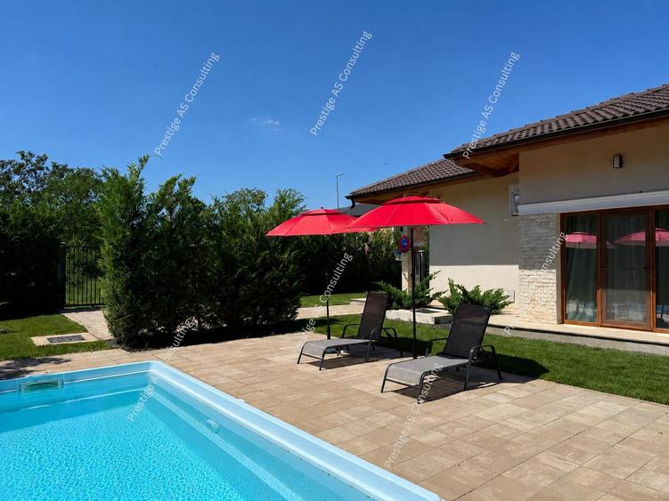 Vila Luxury plan Parter | Piscina & Zona BBQ | Dumbravita – Str. Panselutelor