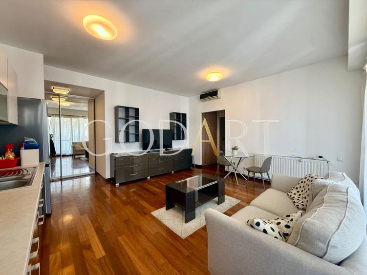 Apartament 2 camere Herastrau | Parcare inclusa | Mobilat complet