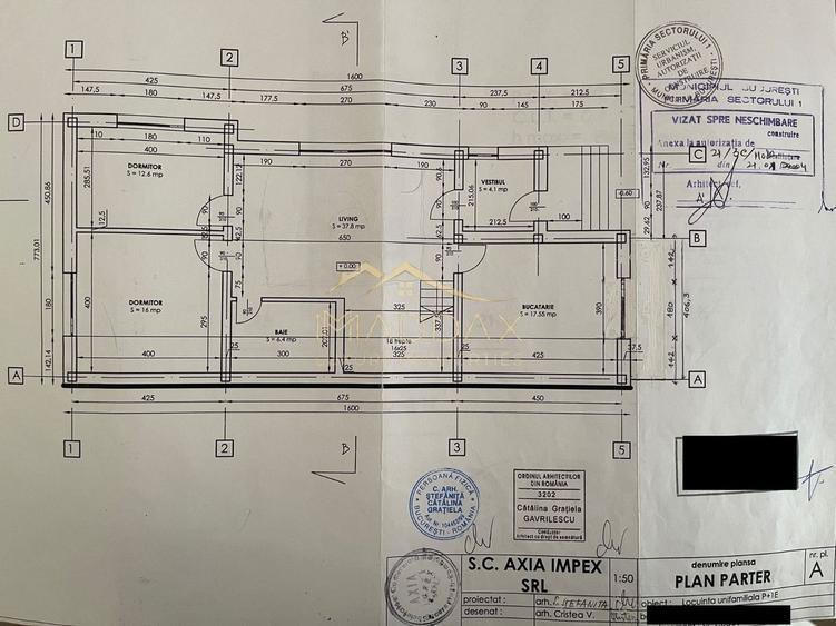 Vila Individuala P+1+M*  250 mp// Bucurestii Noi