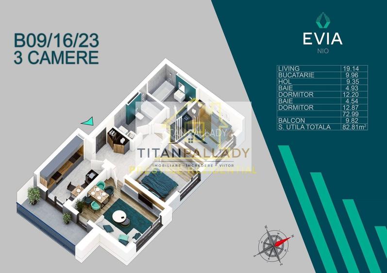 3Cam/ 83mp/ Premium/ Balcon/ Titan-Pallady/ P+3