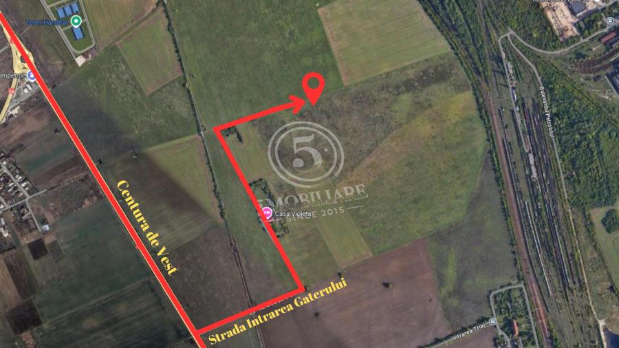 Teren intravilan de vânzare, 5.000 mp – Ploiești, zona Centura de Vest