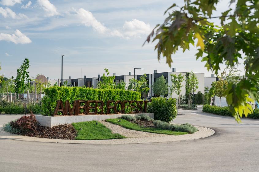 Vilă modernă eficientă energetic cu 3 dormitoare | Amber Forest, Tunari