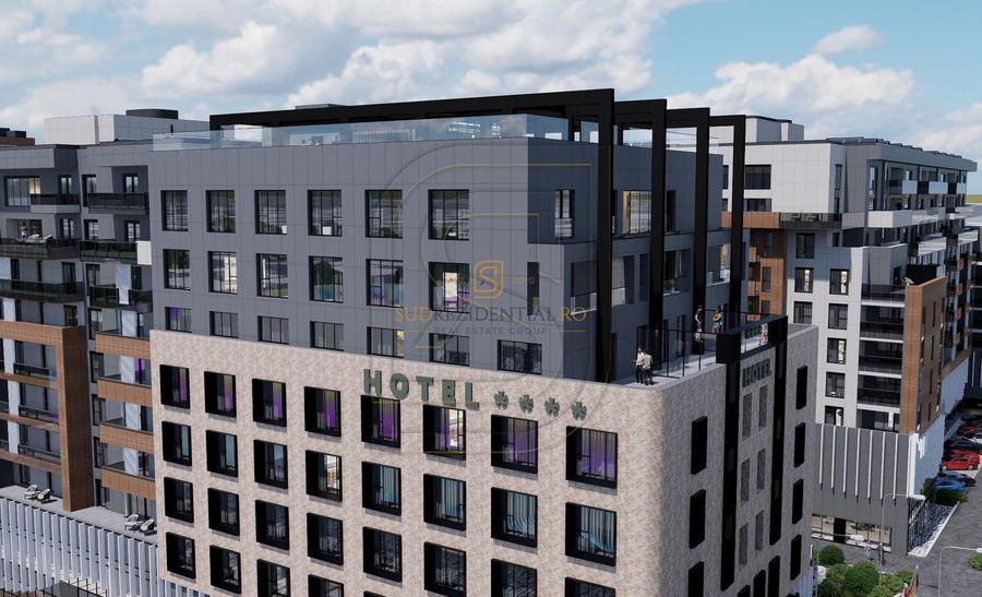 Apartament modern cu 2 camere + terasa generoasa - Aparatorii Patriei