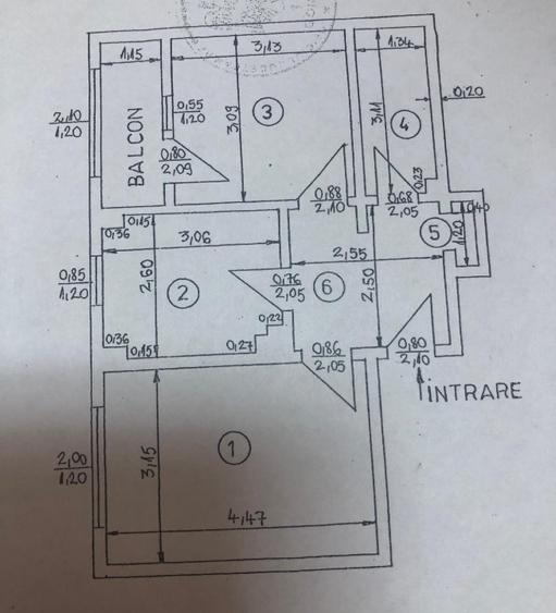 Apartament 2 camere decomandat | Ultracentral – Fântâna Sâmboteanu | Târgu Jiu