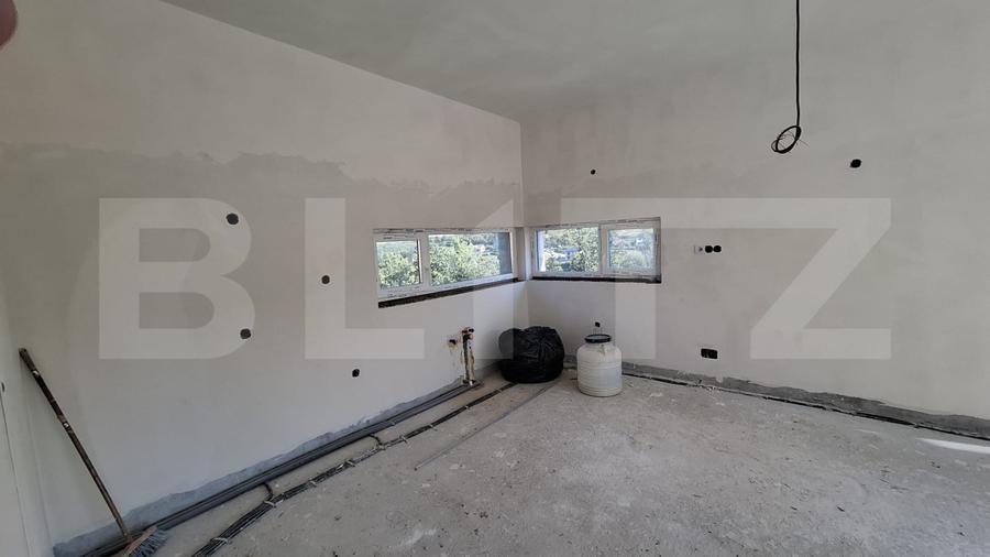 Casa pe un nivel, cu teren 2997 mp, panorama superba,Suceagu