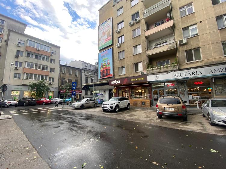 Piața Amzei, locație unică, spațiu comercial de vânzare