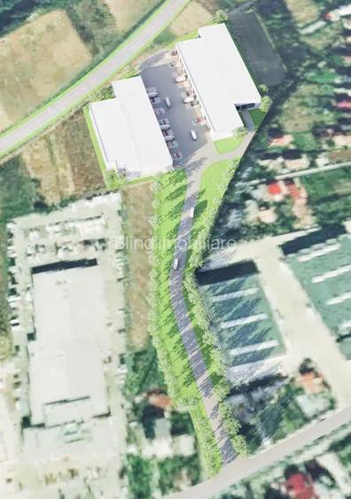 Teren industrial , Autorizat, 22.552 mp, zona Aeroport CLUJ
