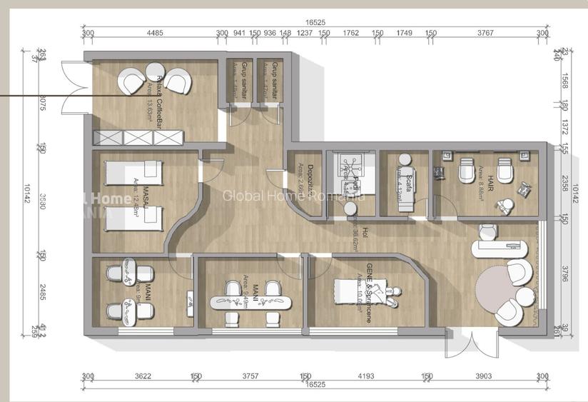 Spatiu Comercial 120MP - Vitrina 22ML | Lujerului - Liceul Finlandez - 5