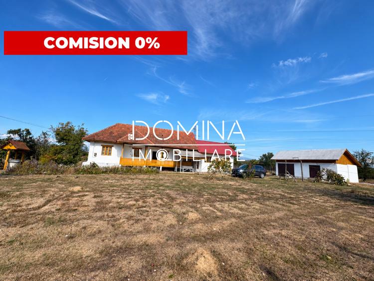 Vânzare casă cu teren generos în comuna Ciuperceni