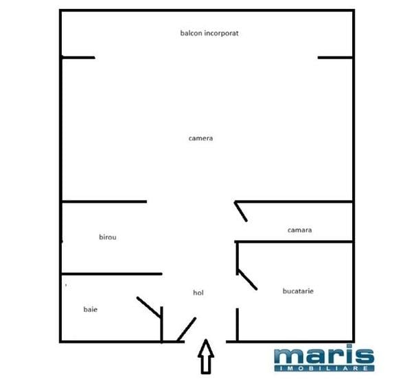 Inchiriere apartament 1 camera Centru - 10