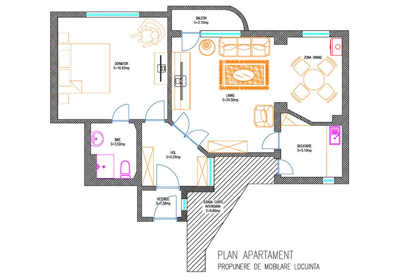 Dorobanti 2 camere | spatios | metrou 8 min - 5