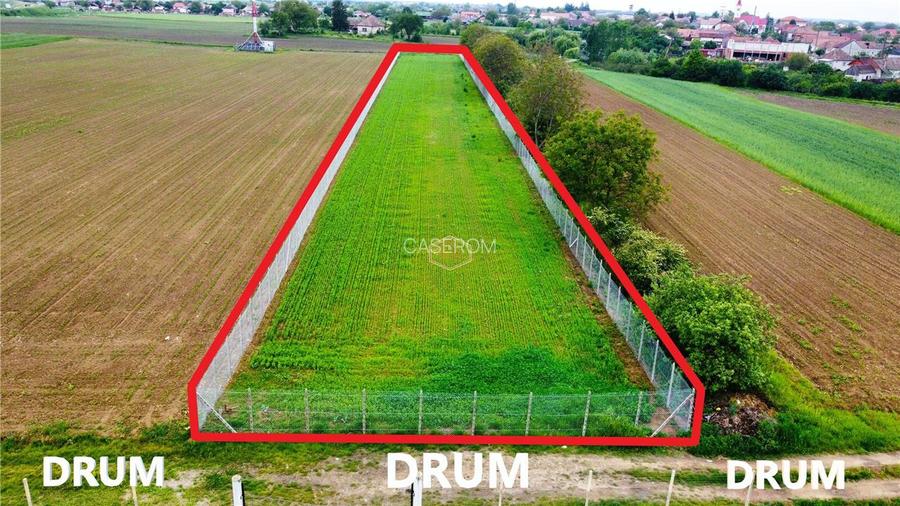 Teren 3.600 m² in Odoreu | 7 km de Satu Mare | 160 m de Principala - 8