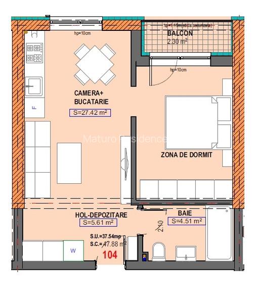 Studio Dublu Zona Cismea Lac Siutghiol - 1