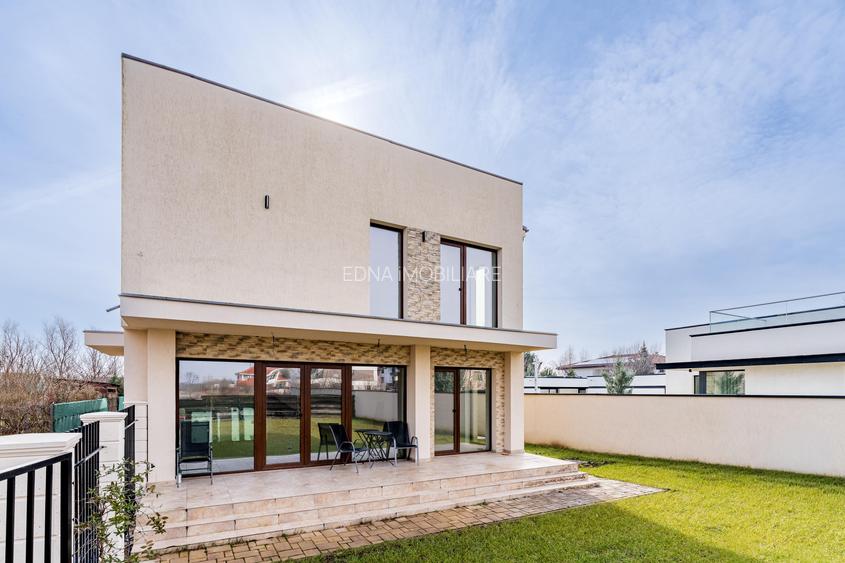 Vilă modernă, 4 dormitoare, Corbeanca, Str. Fermei nr. 6D - 12