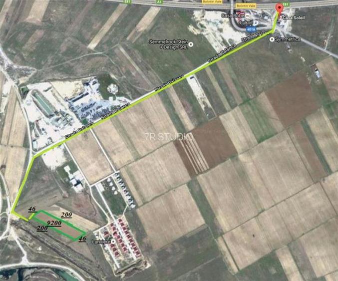 Vanzare teren Bolintin Vale, pentru vile/bloc - 5