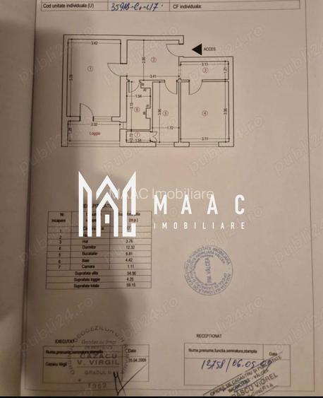 Apartament | 2 camere | Ostroveni | Lift - 6