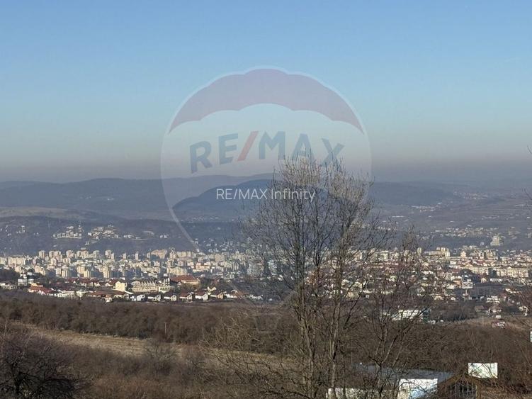 Teren de vanzare 1039 mp in Feleacu, – Panorama superba catre oras - 6