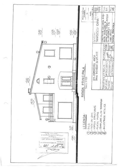 Casa la rosu 150mp , Autorizatie de Construire , teren 813 mp Pitesti - 8