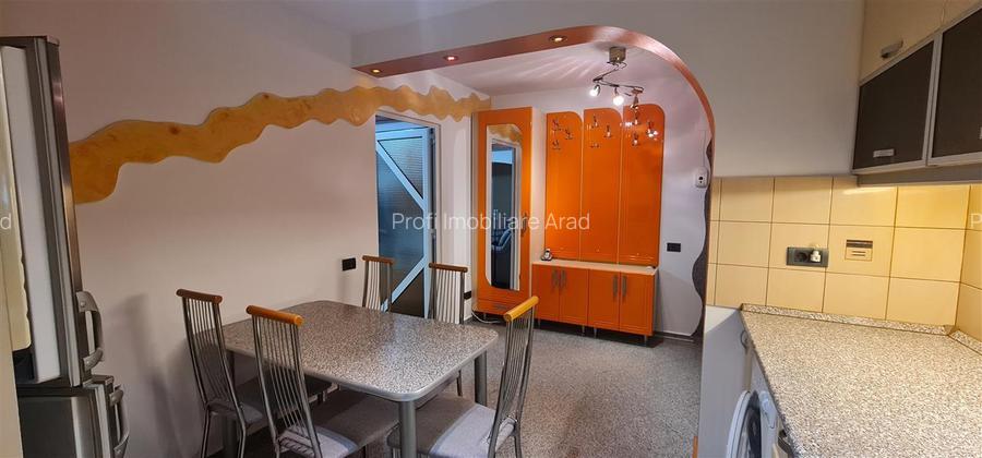 Apartament 2 camere amenajat-mobilat modern la cheie, et.1, central Podgoria- Zo - 3