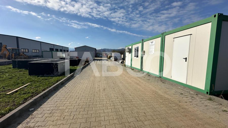 Hala acces  direct din DnE1 industriala de vanzare in Cristian Sibiu - 6