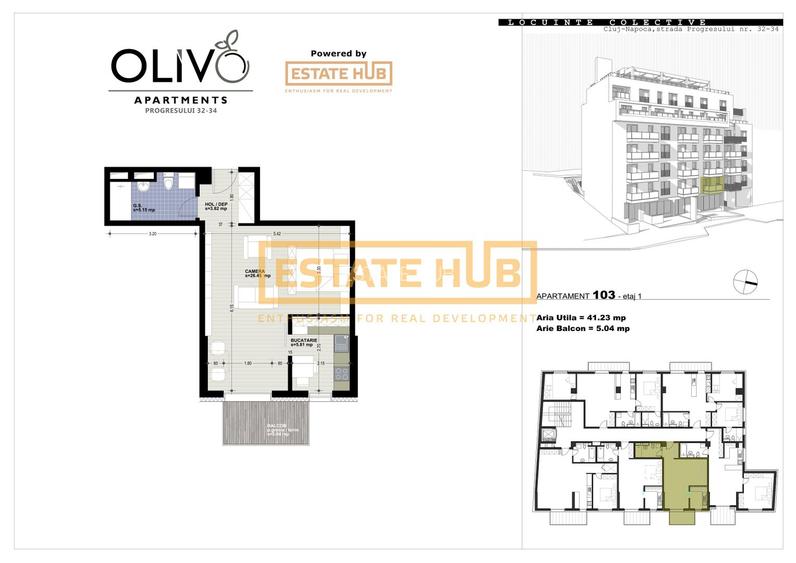 Apartament cu 1 camera la 3 minute de FSEGA-0% comision - 5