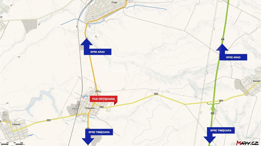 Teren edificabil, cu PUZ, de vanzare in loc. Ortisoara, jud. Timis - 2