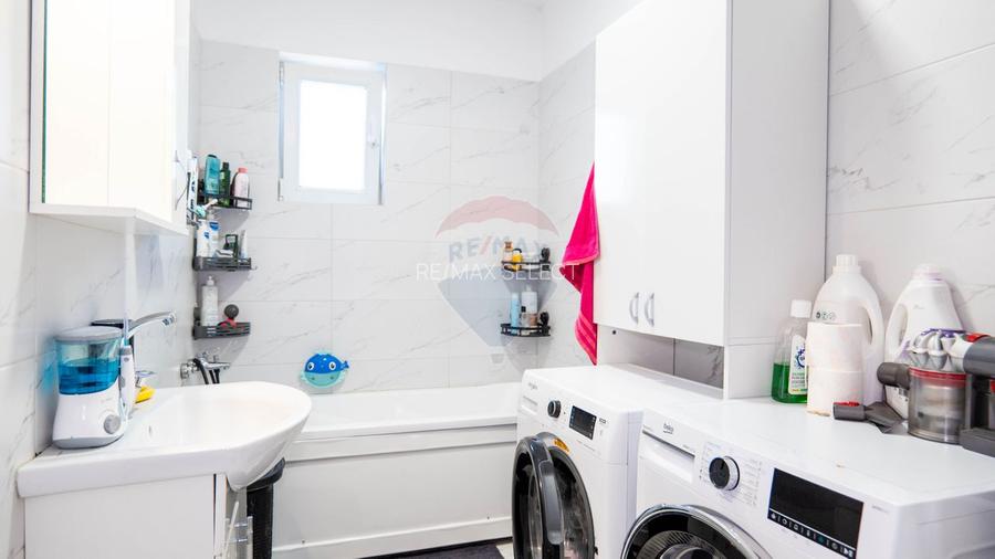 Dobroesti - vanzare apartament 2 camere mobilat complet, cu terasa - 17
