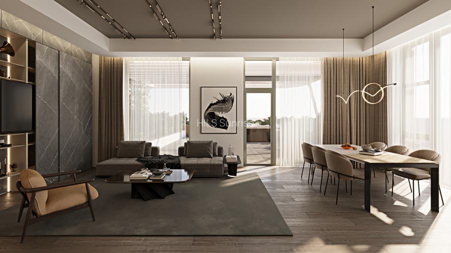 Duplex  cu terasa | Tip 3 | HILS Sunrise | Ansamblu cu Pre-certificare GREEN - 11