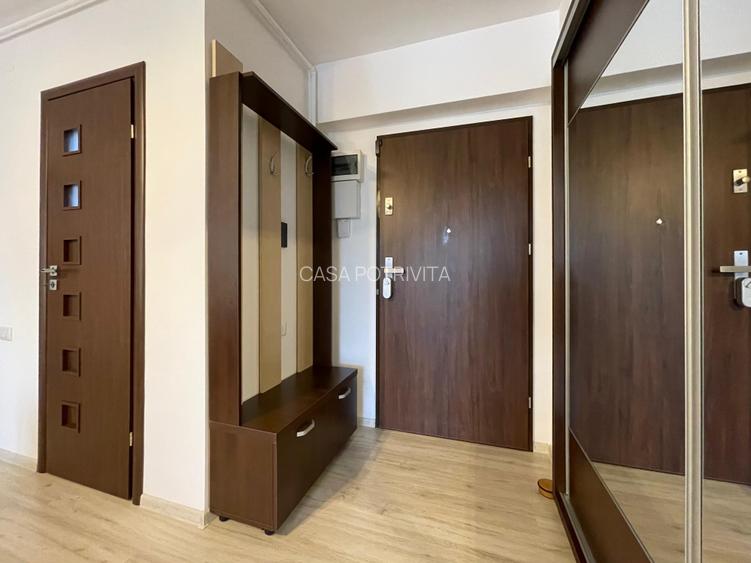 Tomis Plus, garsoniera decomandata, mobilata si utilata nou, parcare acoperita - 17