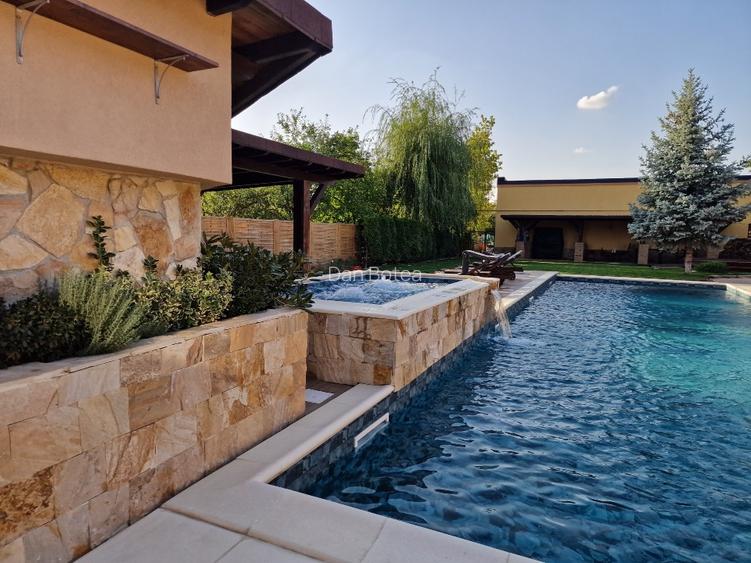 Buftea  CASA INDEPENTA ENERGETIC 2S+P+1E+M piscina jacuzzi sauna teren 3000 mp - 2