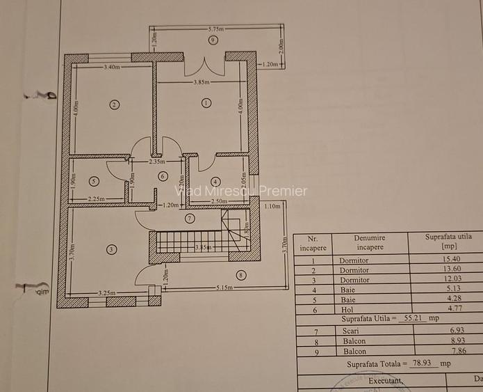 Comuna Berceni - Duplex zona Primarie Central - 262 mp teren - 3