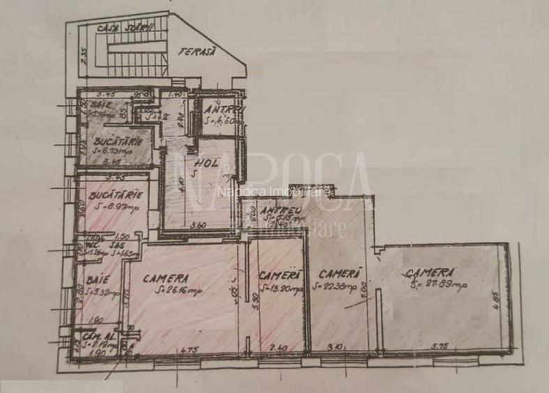 Apartament 6 camere de vanzare in Centru, Cluj Napoca - 9