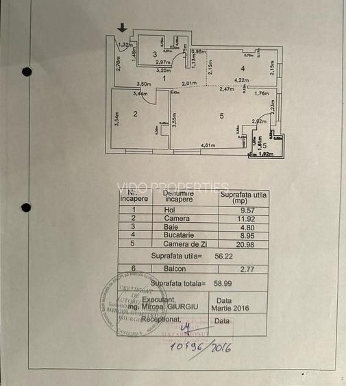 APARTAMENT 2 CAMERE-MODERN-13 SEPTEMBRIE-PROSPER-BLOC 2016-CENTRALA - 14