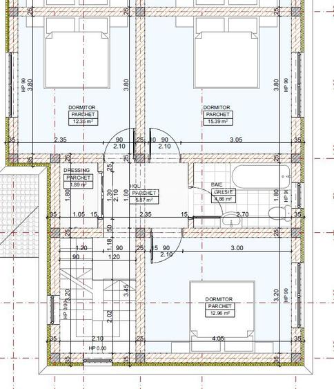 Duplex 4 camere P+1, zona Serena/Lidl - 13