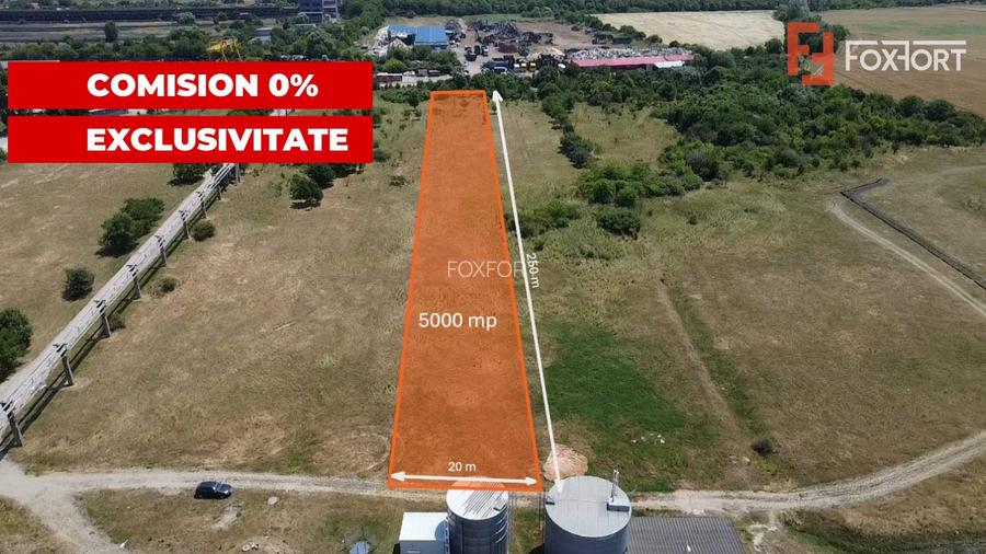 COMISION 0% Teren de vanzare intravilan de 5000 mp in zona Sagului - 2