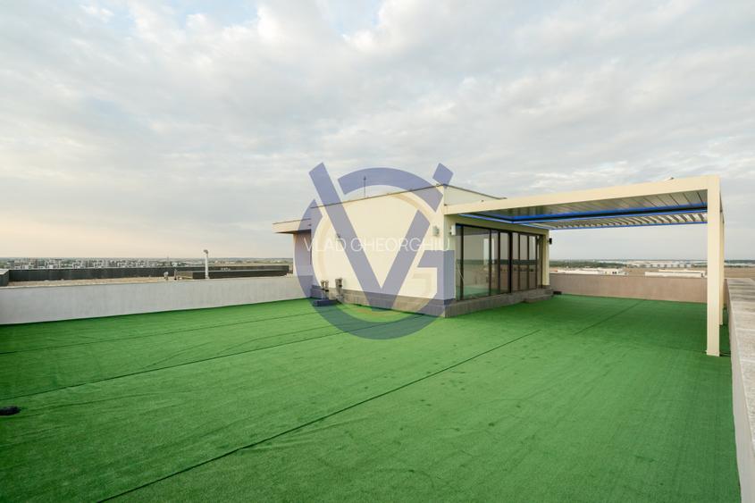 Privind in zare deasupra tuturor - PENTHOUSE unic cu terasa 191 mp - COMISION 0% - 56