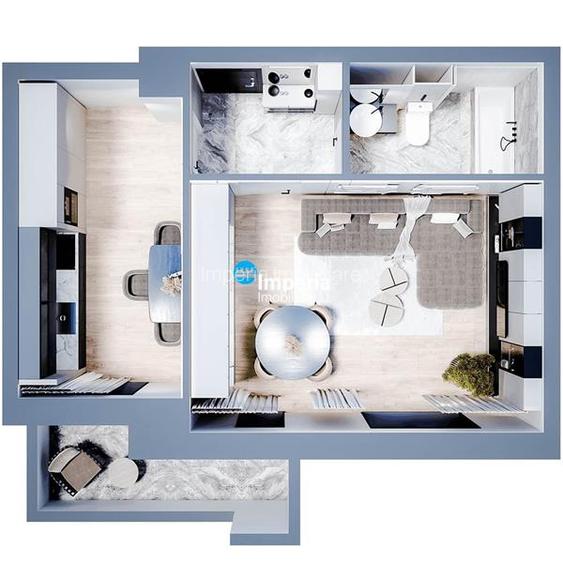 Potiers Towers Faza 2! Ap. 1 camera pret Promotional! - 3