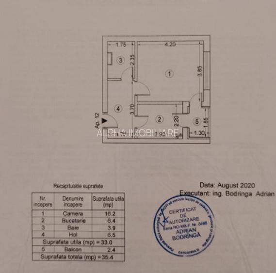 Garsoniera Exigent Plaza | Faza 3 - 10