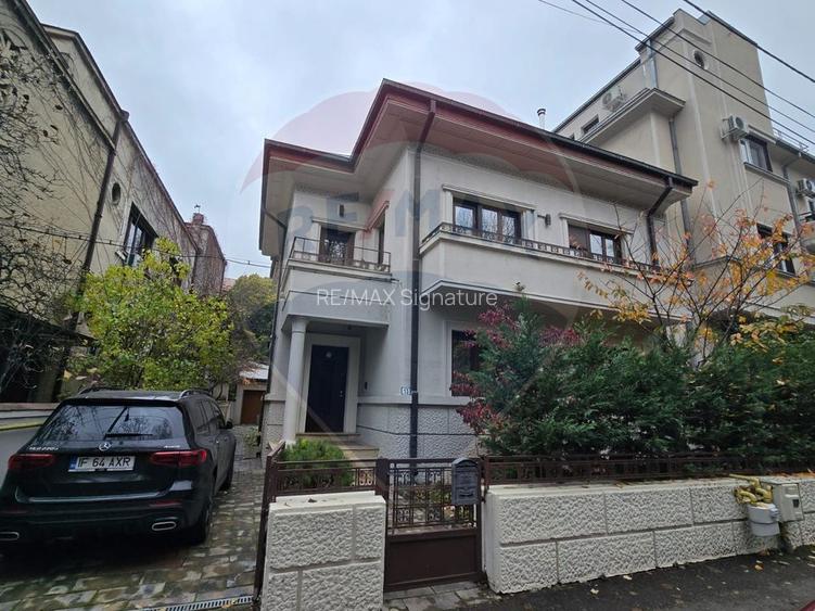 DE INCHIRIAT Apartament 5 camere,-parter, în vila  Kiseleff - 7