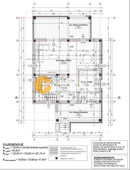 Casa Miroslava-Uricani - 4 camere 3 BAI - constructie regim propriu - TVA inclus - 17
