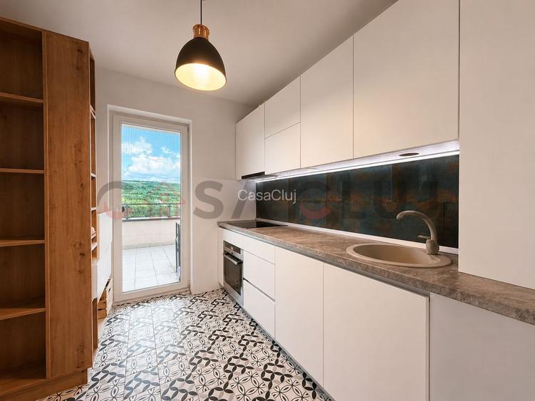 Apartament cu 3 camere, terasa 70mp, vedere panoramica - 7