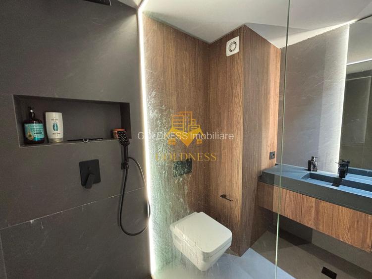 Penthouse mobilat lux, parcare, AC, bloc nou, Semicentral, zona Horea - 12