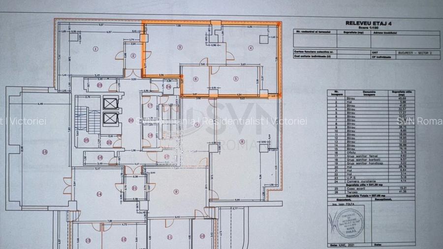 REC3001338 Spatiu de birouri 134 MP I De inchiriat I Cladire de birouri I Barbu - 12