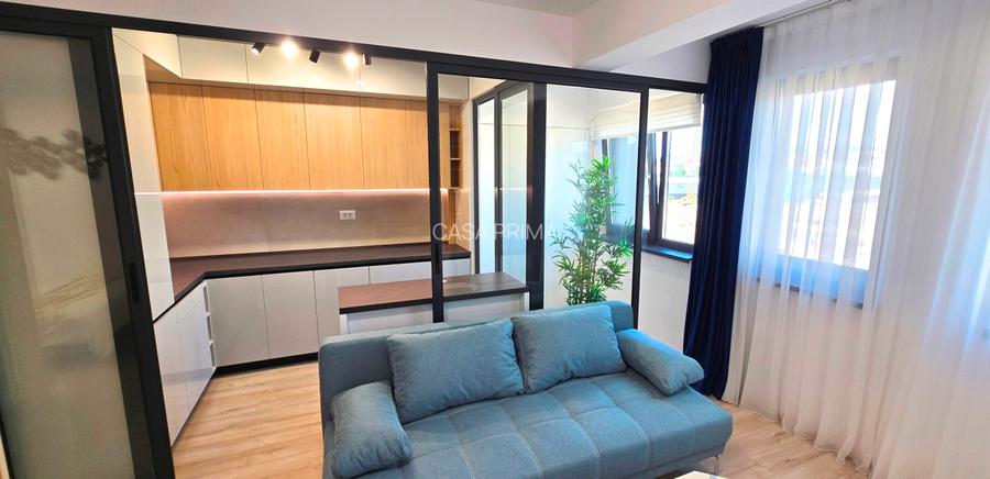 Apartament 1 camera, 38 mp, bucatarie separata, Comat Towers, Dacia - Pacurari - 11