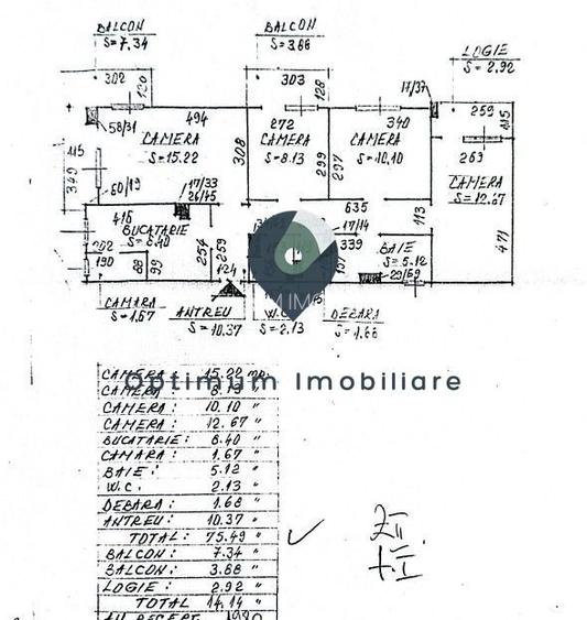 Apartament cu 4 camere in Manastur, zona Napolact! - 1